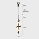 GobekUsa LED Pendant Light for Bedroom Dining Room Bedside Decorative Hanging Lamp