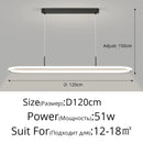 GobekUsa LED Pendant Light for Dining Table Kitchen Home Decoration Indo Lighting Lustre White Black Fixture Hanging Lamp