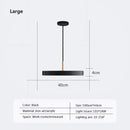 GobekUsa LED Pendant Light: Iron, Black, White, Blue, Dining, Bedroom, Living, Study, Indoor.
