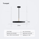GobekUsa LED Pendant Light: Iron, Black, White, Blue, Dining, Bedroom, Living, Study, Indoor.