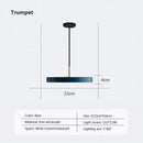 GobekUsa LED Pendant Light: Iron, Black, White, Blue, Dining, Bedroom, Living, Study, Indoor.