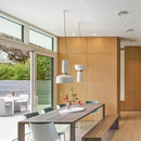 GobekUsa LED Pendant Light: Minimalist Iron Fixture for Bedroom, Living Room, Restaurants & Bars