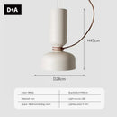 GobekUsa LED Pendant Light: Minimalist Iron Fixture for Bedroom, Living Room, Restaurants & Bars