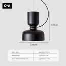 GobekUsa LED Pendant Light: Minimalist Iron Fixture for Bedroom, Living Room, Restaurants & Bars