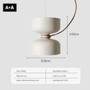 GobekUsa LED Pendant Light: Minimalist Iron Fixture for Bedroom, Living Room, Restaurants & Bars