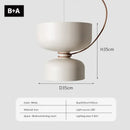 GobekUsa LED Pendant Light: Minimalist Iron Fixture for Bedroom, Living Room, Restaurants & Bars