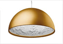 GobekUsa LED Pendant Light: Modern, Black/White/Gold, Indoor Decor, Hanging Chandeliers.