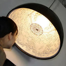 GobekUsa LED Pendant Light: Modern, Black/White/Gold, Indoor Decor, Hanging Chandeliers.