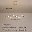 GobekUsa LED Pendant Light: Modern Hanging Lamp for Living Dining Room Kitchen Bar Loft