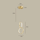 GobekUsa LED Pendant Light: Modern Indoor Lighting for Living Room, Dining, and Bedroom