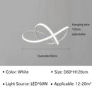 GobekUsa LED Pendant Light Modern Luster for Living Dining Hall Bedroom Hotel Decor