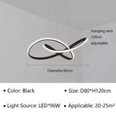 GobekUsa LED Pendant Light Modern Luster for Living Dining Hall Bedroom Hotel Decor