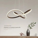 GobekUsa LED Pendant Light Modern Luster for Living Dining Hall Bedroom Hotel Decor