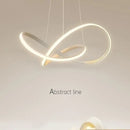 GobekUsa LED Pendant Light Modern Luster for Living Dining Hall Bedroom Hotel Decor