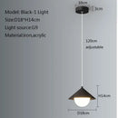 GobekUsa LED Pendant Light: Modern Minimalist Chandelier for Dining Room, Living Room, Kitchen, Bedroom