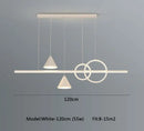 GobekUsa LED Pendant Light: Modern Minimalist Chandelier for Dining Room, Living Room, Kitchen, Bedroom