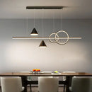 GobekUsa LED Pendant Light: Modern Minimalist Chandelier for Dining Room, Living Room, Kitchen, Bedroom