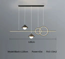 GobekUsa LED Pendant Light: Modern Minimalist Chandelier for Dining Room, Living Room, Kitchen, Bedroom