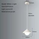 GobekUsa LED Pendant Light: Modern Minimalist Chandelier for Dining Room, Living Room, Kitchen, Bedroom