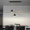 GobekUsa LED Pendant Light: Modern Minimalist Chandelier for Dining Room, Living Room, Kitchen, Bedroom