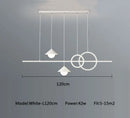GobekUsa LED Pendant Light: Modern Minimalist Chandelier for Dining Room, Living Room, Kitchen, Bedroom