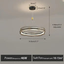 GobekUsa LED Pendant Light: Modern Minimalist Chandelier for Living, Dining, Kitchen, Bedroom, Office