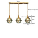 GobekUsa LED Pendant Light: Nordic Hanging Lamp for Bedroom, Dining Room, Hallway