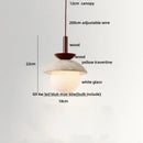 GobekUsa LED Pendant Light: Yellow Stone Wabi Sabi Nordic Modern Hanging Lamp
