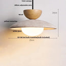 GobekUsa LED Pendant Light: Yellow Stone Wabi Sabi Nordic Modern Hanging Lamp