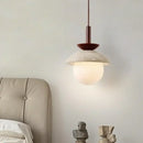 GobekUsa LED Pendant Light: Yellow Stone Wabi Sabi Nordic Modern Hanging Lamp