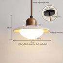 GobekUsa LED Pendant Light Yellow Travertine Modern Hanging Lampara