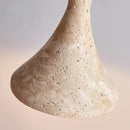 GobekUsa LED Pendant Light Yellow Travertine Modern Hanging Lampara