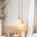 GobekUsa LED Pendant Light Yellow Travertine Modern Hanging Lampara