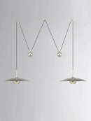 GobekUsa LED Pendant Lighting Lamp for Bedroom Dining Room Bedside, Adjustable Hanging Light Fixture