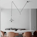 GobekUsa LED Pendant Lighting Lamp for Bedroom Dining Room Bedside, Adjustable Hanging Light Fixture