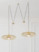 GobekUsa LED Pendant Lighting Lamp for Bedroom Dining Room Bedside, Adjustable Hanging Light Fixture