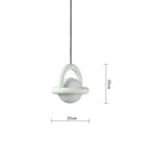 GobekUsa LED Pendant Lights Acrylic Ball Metal Wire 150cm Dining Room Kitchen Bedroom