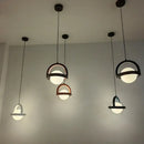 GobekUsa LED Pendant Lights Acrylic Ball Metal Wire 150cm Dining Room Kitchen Bedroom