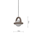 GobekUsa LED Pendant Lights Acrylic Ball Metal Wire 150cm Dining Room Kitchen Bedroom