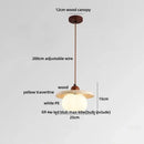 GobekUsa LED Pendant Lights: Adjustable Glass Ball Hang Lamp for Dining Room & Restaurant