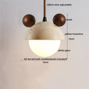 GobekUsa LED Pendant Lights: Adjustable Glass Ball Hang Lamp for Dining Room & Restaurant