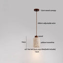 GobekUsa LED Pendant Lights: Adjustable Glass Ball Hang Lamp for Dining Room & Restaurant