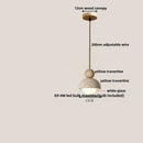 GobekUsa LED Pendant Lights: Adjustable Glass Ball Hang Lamp for Dining Room & Restaurant