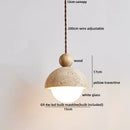 GobekUsa LED Pendant Lights: Adjustable Glass Ball Hang Lamp for Dining Room & Restaurant