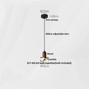 GobekUsa LED Pendant Lights Bulgari Stone Adjustable Steel Hang Lamp Lighting