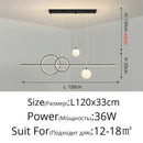 GobekUsa LED Pendant Lights for Dining Room & Kitchen - Modern Chandelier Lighting