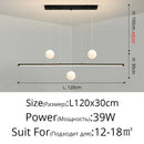 GobekUsa LED Pendant Lights for Dining Room & Kitchen - Modern Chandelier Lighting