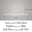 GobekUsa LED Pendant Lights for Home Decor Living, Study, Dining Room - Minimalist Indoor Lighting