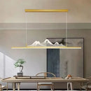 GobekUsa LED Pendant Lights for Living, Dining, Kitchen Chandelier - Modern Minimalist Home Decor