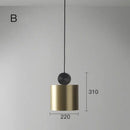 GobekUsa LED Pendant Lights for Living Room Kitchen Bedroom Chandelier